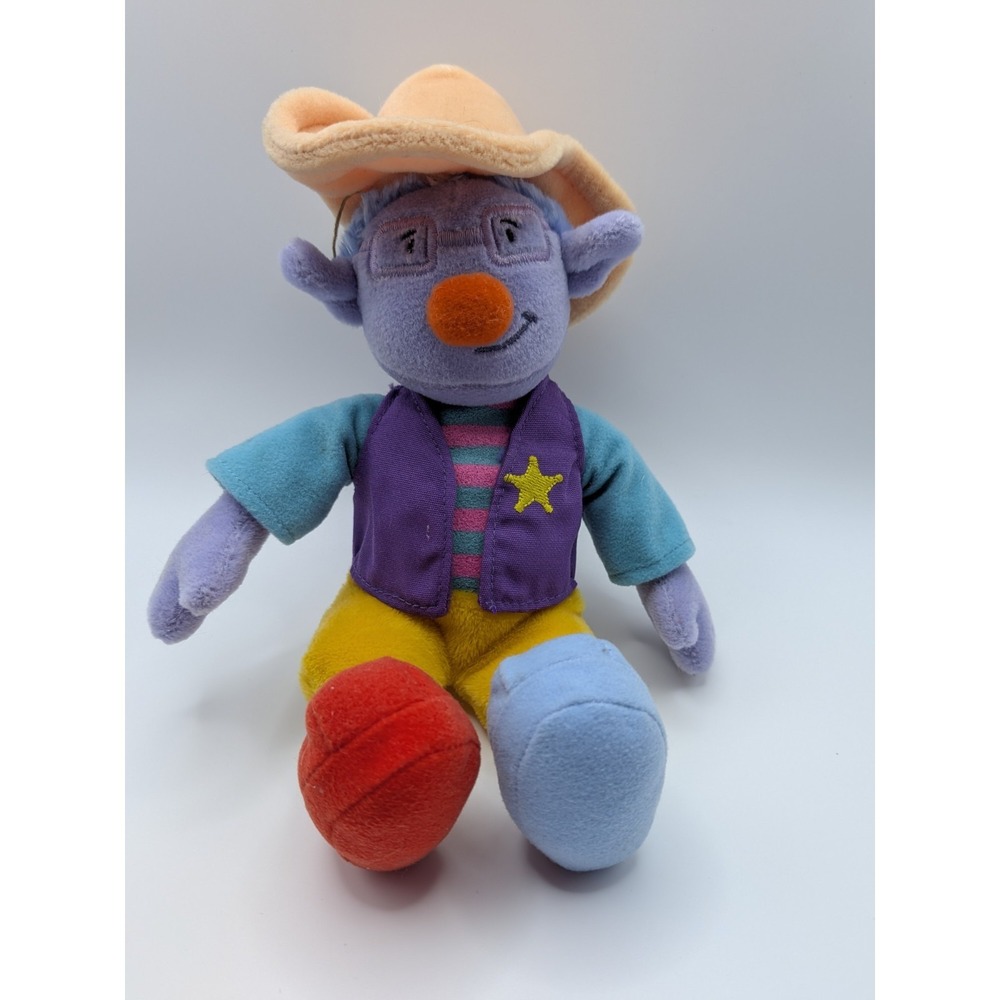 Disney Jojo's Circus Skeebo the Sheriff Stuffed‎ Toy Plush Doll Cowboy Clown